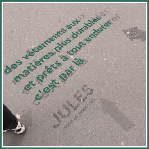 Un dispositif cleantag massif pour Jules !